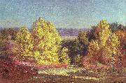Theodore Clement Steele The Poplars Sweden oil painting reproduction
